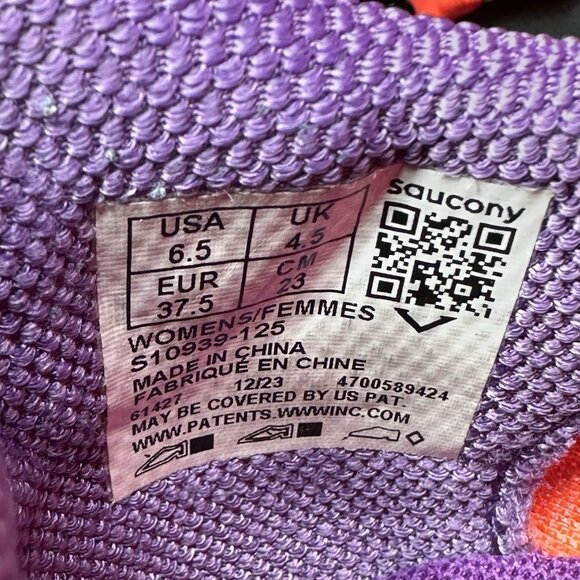 Womens Size 6.5 Saucony Endorphin Pro 4 Shoes Vizired Running Sneakers - Picture 8 of 8